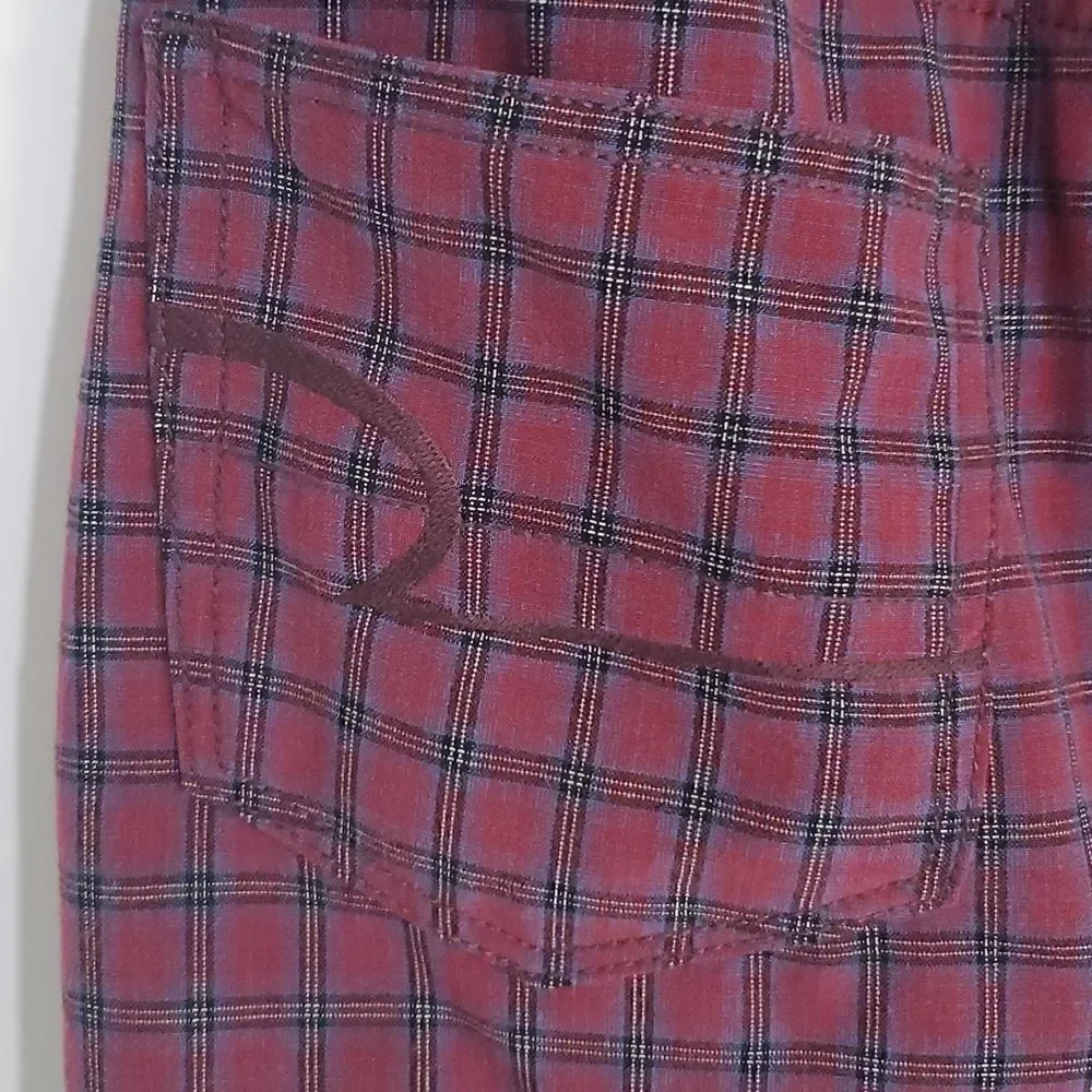 American Eagle Hi-Rise Mini Plaid Skirt Size 0